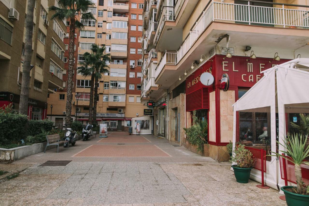 Apartamento Malagueta Playa Малага Экстерьер фото